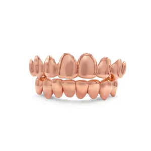 14K Rose Gold Grill (Top & Bottom) Grill