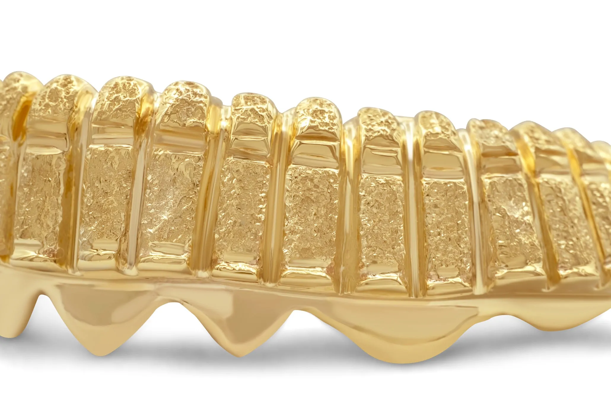 14K Yellow Gold Ammo Belt (Bottom) Grill