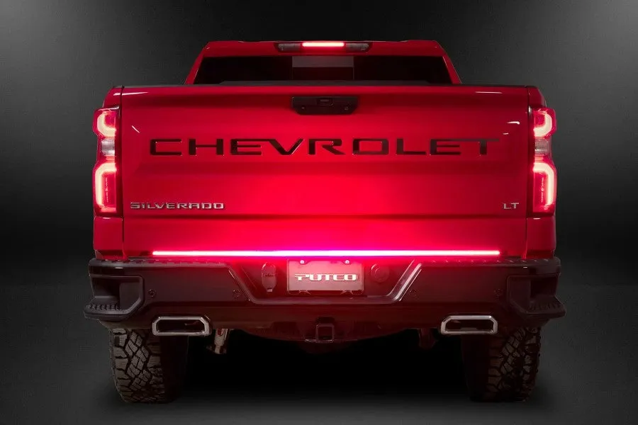 2019-24 Ford Ranger Putco Blade 48in Red LED Light Bar with Direct Plug N Play - with Factory LED Taillights