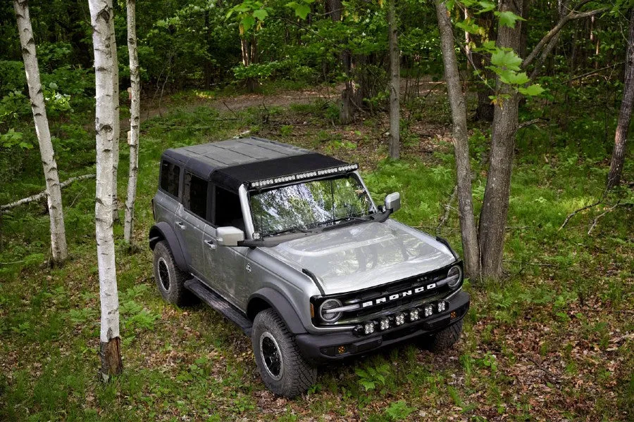 2021  Ford Bronco Baja Designs 8 XL Linkable Roof Light Bar Kit w/ Up