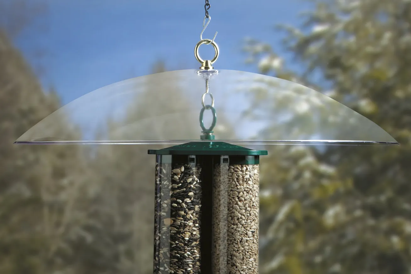 20" Clear Squirrel Baffle