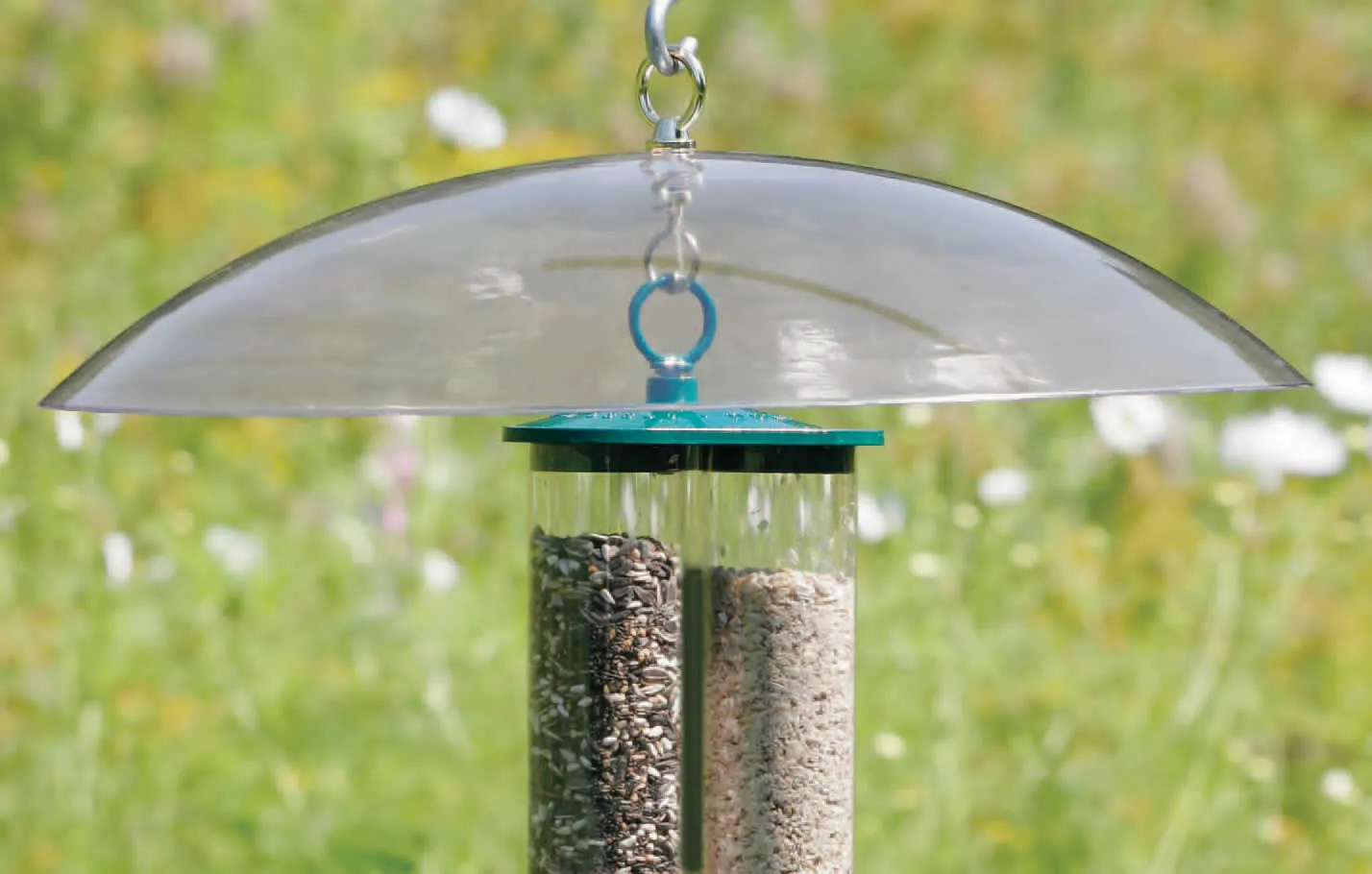 20" Clear Squirrel Baffle