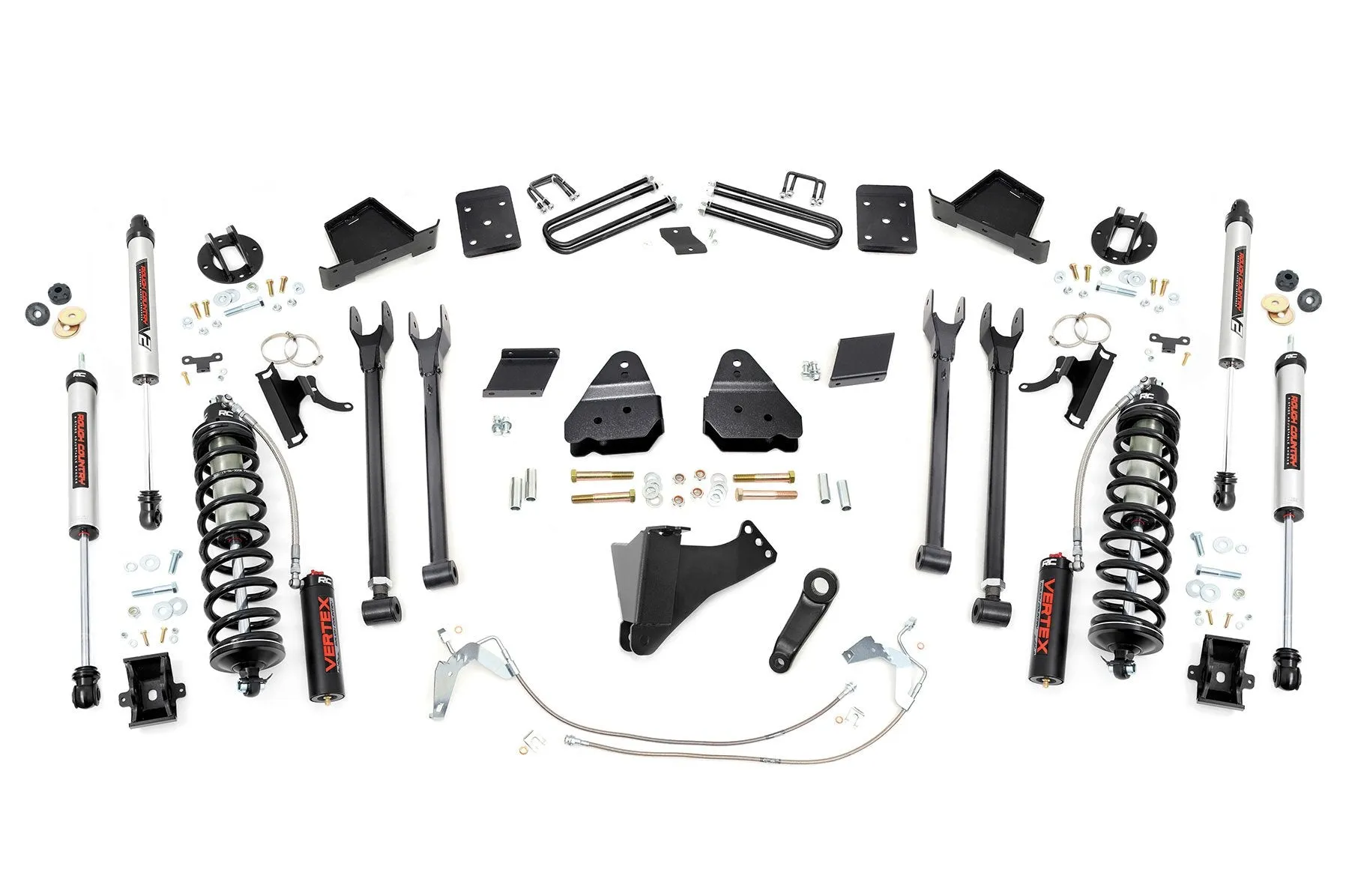 6 Inch Lift Kit  |  4 Link  |  OVLD  |  C/O V2 | Ford F-250 Super Duty (15-16) PN# 58958