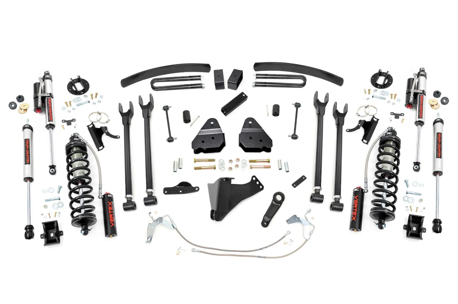 6 Inch Lift Kit  |  Diesel  |  4 Link  |  C/O Vertex | Ford F-250/F-350 Super Duty (08-10) PN# 58459