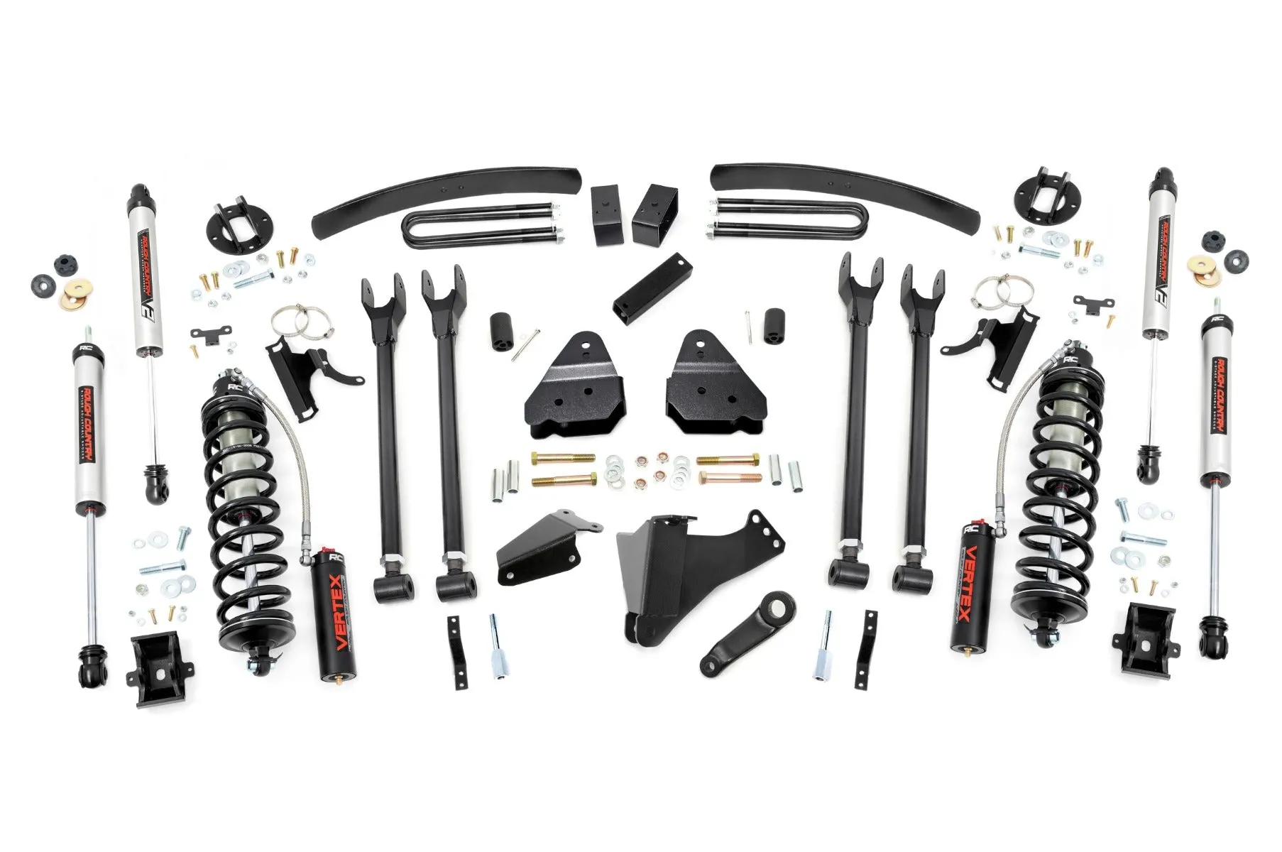 6 Inch Lift Kit  |  Gas  |  4 Link  |  No OVLDS  |  C/O V2 | Ford F-250/F-350 Super Duty (05-07) PN# 57858