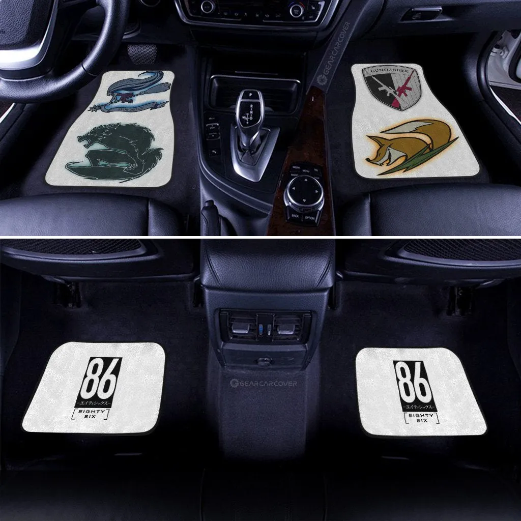 86 Symbols Car Floor Mats Custom Car Accessories