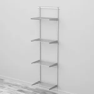 Adaptable Shelving Kit 4 Classic White