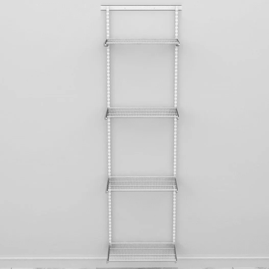 Adaptable Shelving Kit 4 Classic White