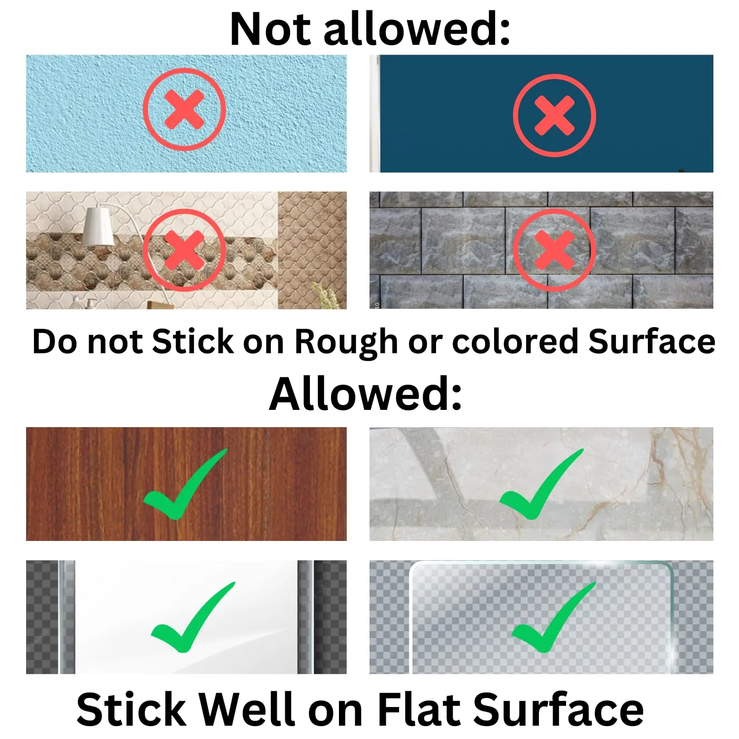 ADL PASSION Wall Mounted Plastic Self Adhesive Bathroom Shelf/Bathroom Organizer/Bathroom Accessories/Bathroom Shelf for Wall/Wall Mounted Shelf (White)