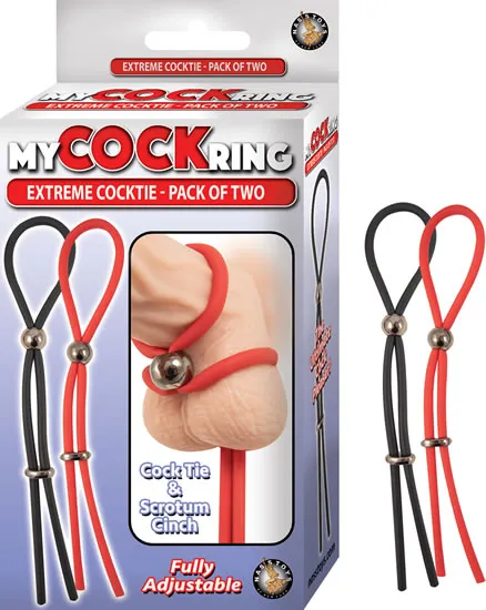 Adventure Cocktie Duo: Adjustable, Waterproof Fun Pack!