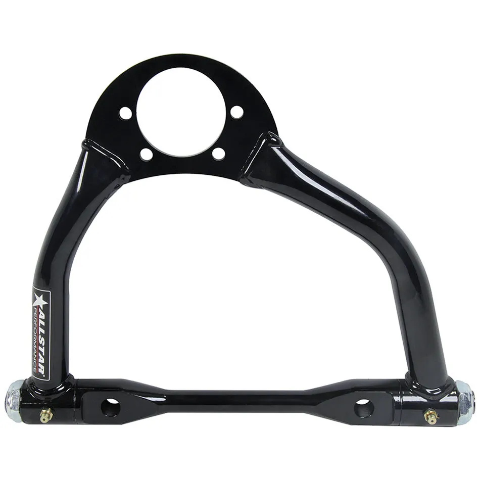 Allstar Performance Control Arm - Passenger Side - Upper - 8.00" Long - Bolt-In Ball Joint - Steel - Black Powder Coat - GM Metric Frames