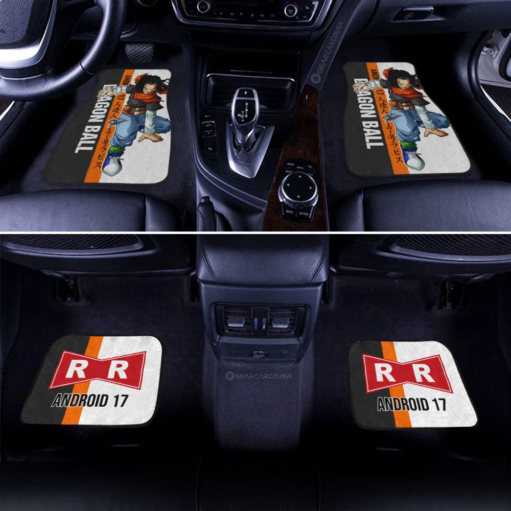 Android 17 Car Floor Mats Custom Car Accessories For Fans