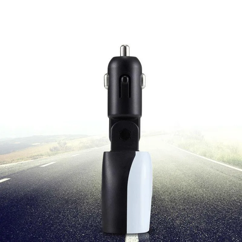 ANLUD Universal Dual USB Car Charger LED Screen 3.4A Cars Voltage Monitoring Display