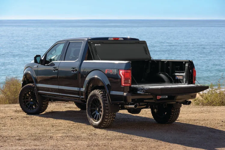 BAK BAKFlip MX4 Matte Finish Truck Bed Cover Ford Super Duty w/ 8' Bed (98.1") (2017-2021) Tonneau 448331