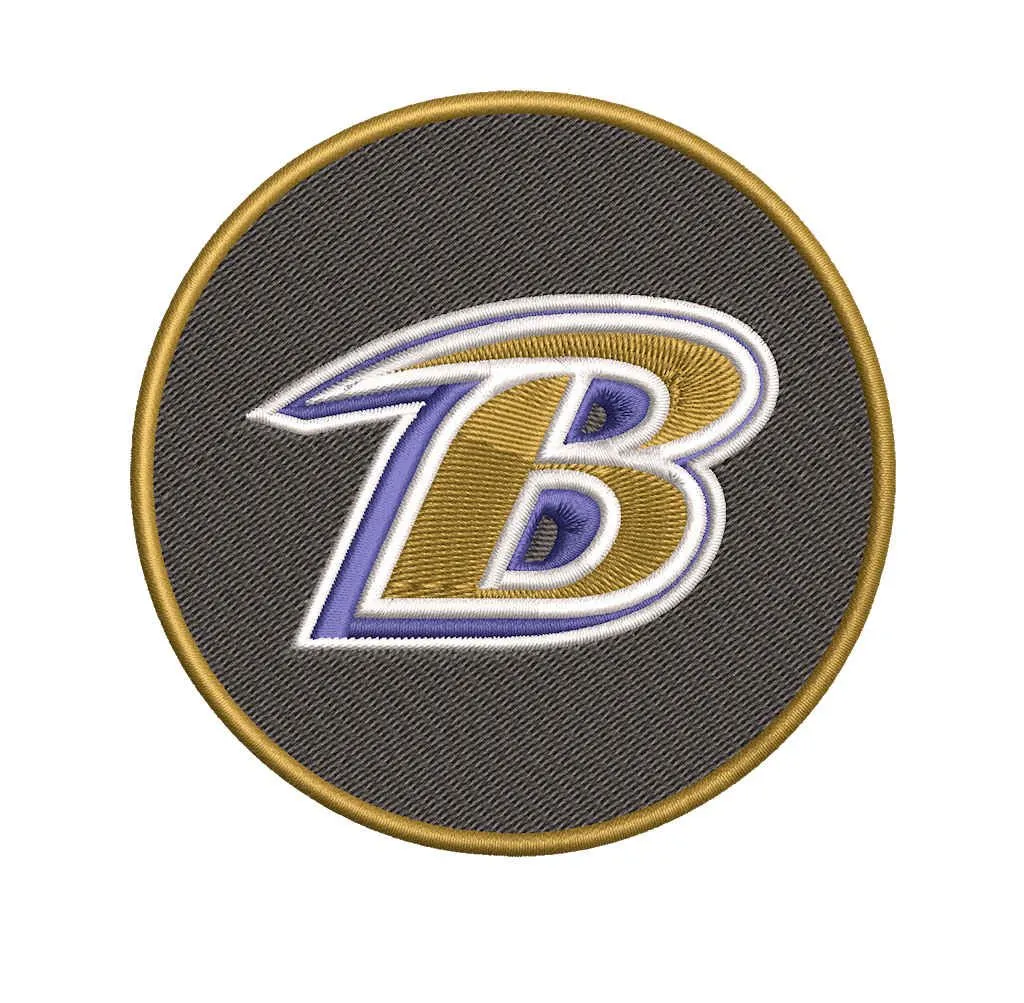 Baltimore Ravens 4 : Embroidery Design
