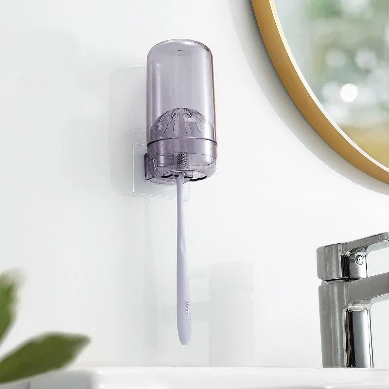 Bathroom Accessories Automatic Toothpaste Dispenser Toothbrush Holder