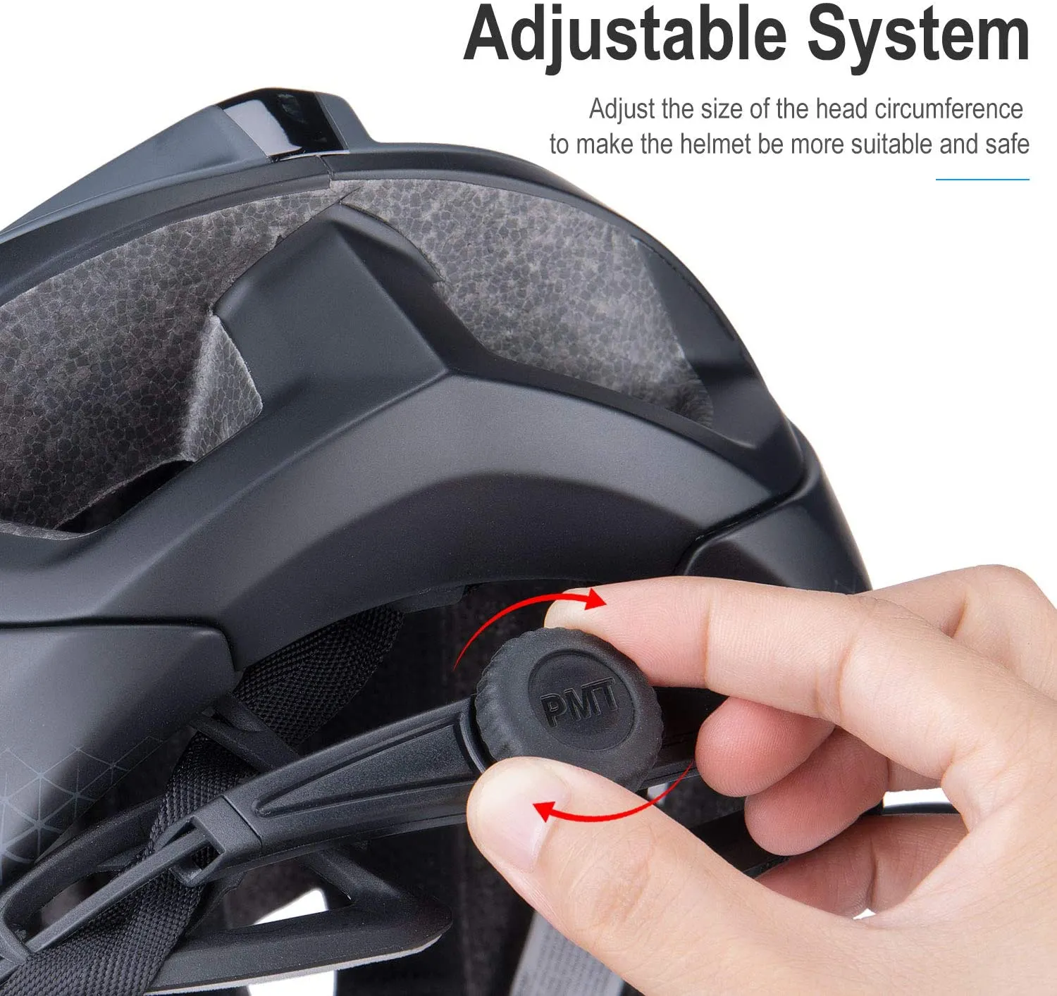 Bike Helmets for Adults - Bicycle Helmet Safety Protection - Adjustable Lightweight Adults Mountain/Road Bike Helmet