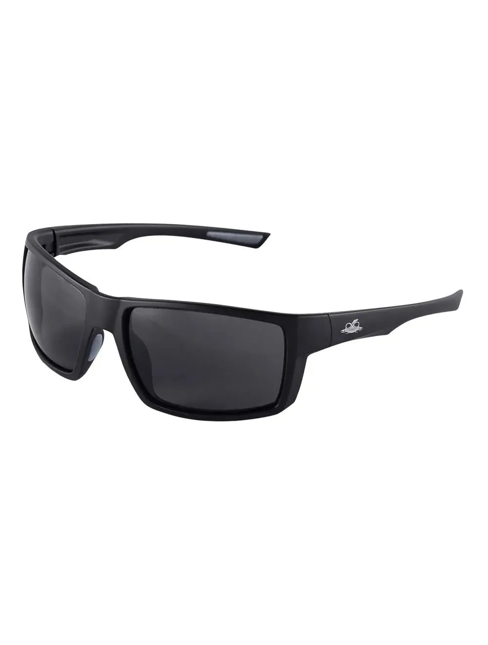 BULLHEAD SAFETY - Sawfish Anti Fog Safety Glasses, Smoke/Matte Black