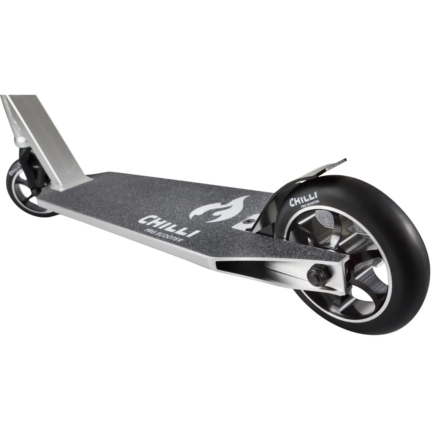 Chilli Pro 5000 Stunt Scooter -  Silver/Black