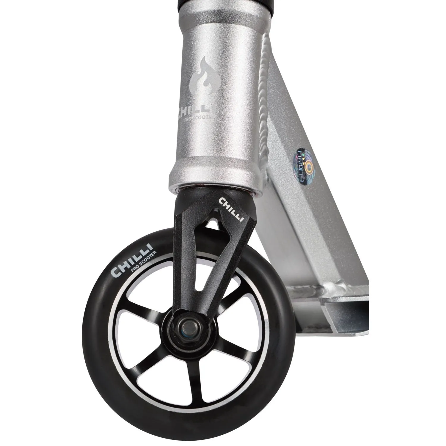 Chilli Pro 5000 Stunt Scooter -  Silver/Black