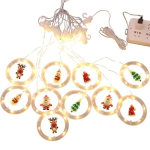 Christmas Decorative Lights String Lights 8 Modes Indoor Bedroom Outdoor Wedding Party Window Flashing Plug-in USB TO-000029
