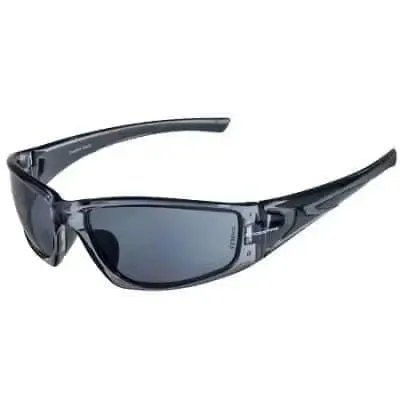 CROSSFIRE - RPG Premium Safety Eyewear, Crystal Black/Smoke