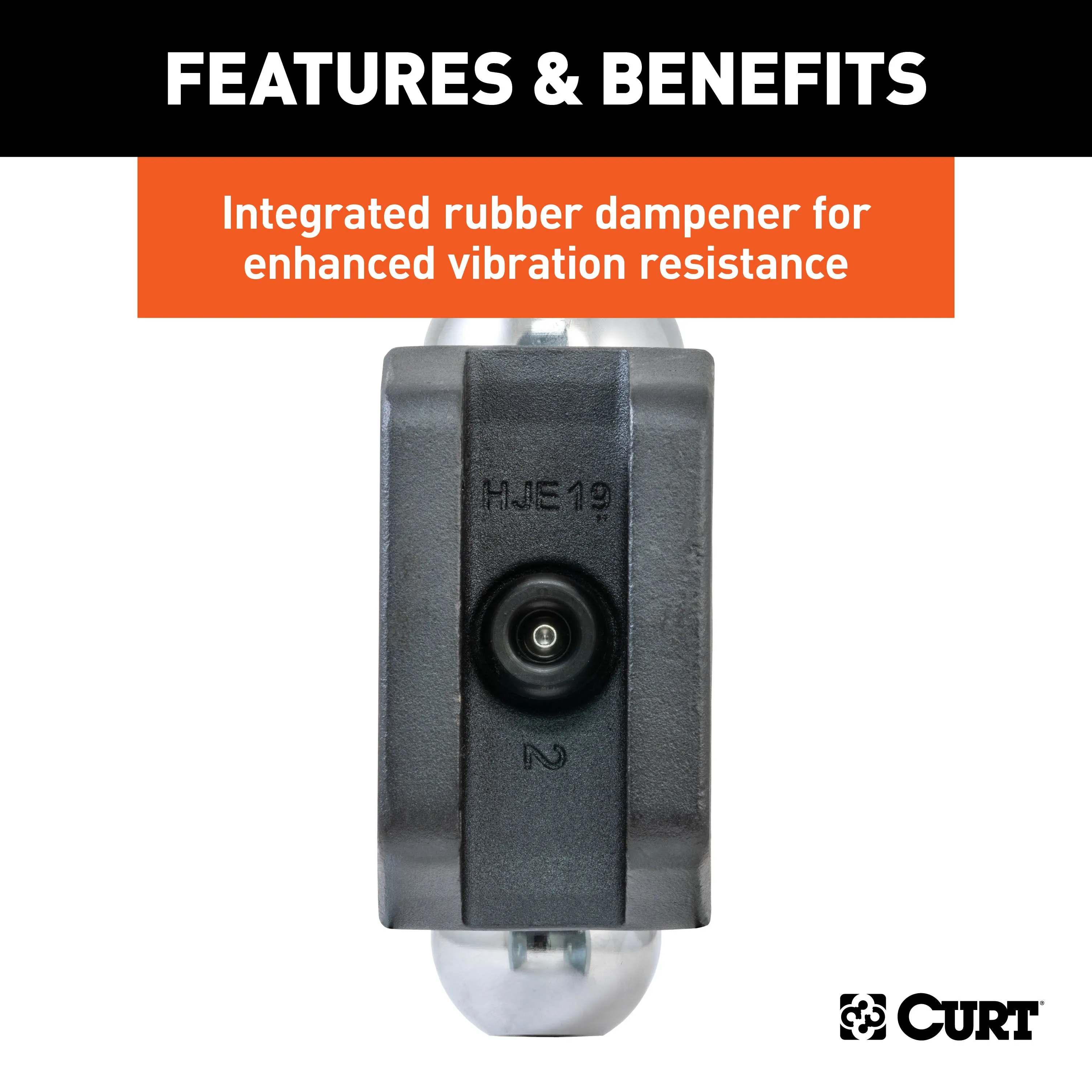 CURT 45952 CURT 45952 Replacement Rebellion XD Dual Ball; 2; 2-5/16-Inch; Up to 15K