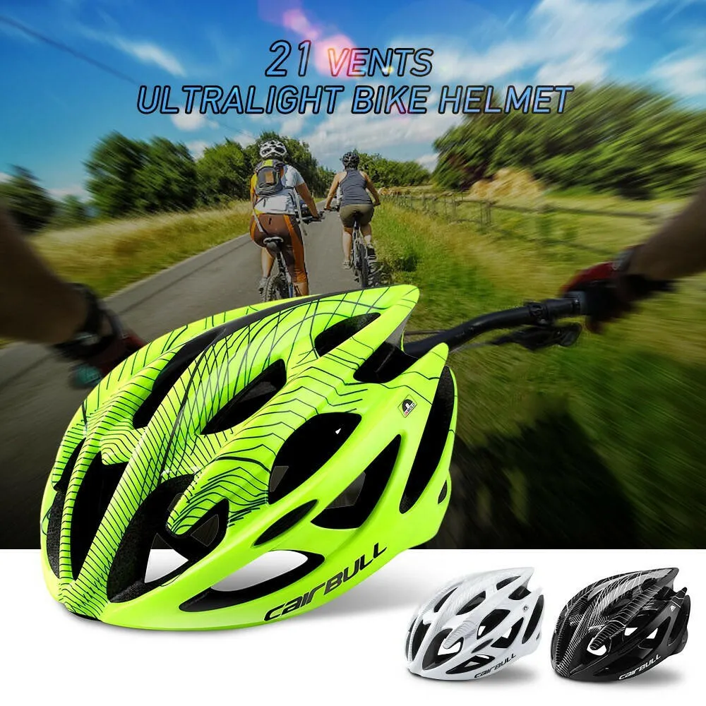 Cycling Helmet Superlight 21 Vents Breathable MTB Mountain Bike Road Bicycle Safety Helmet