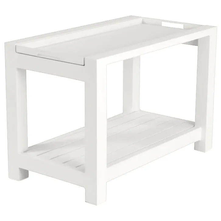 Easy Serving Trolley - Aluminum