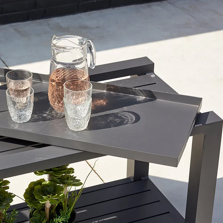 Easy Serving Trolley - Aluminum