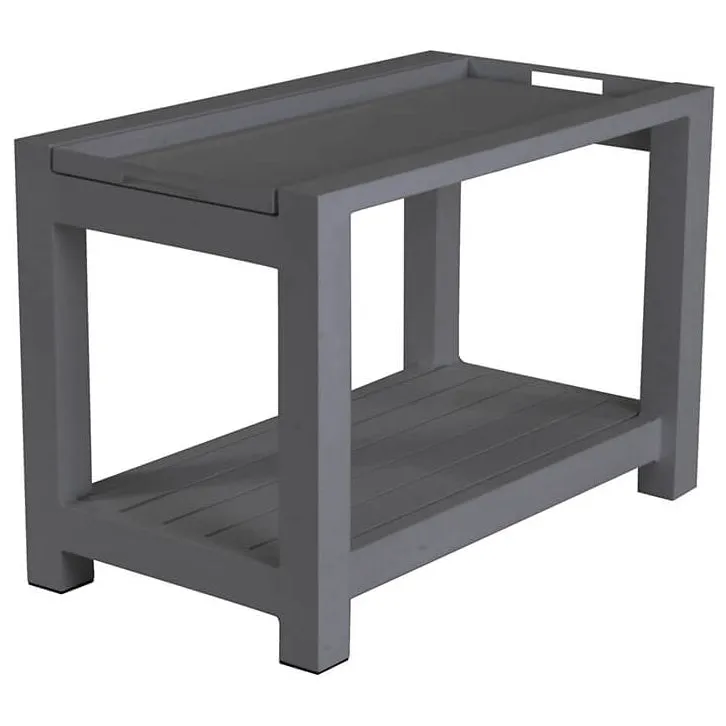 Easy Serving Trolley - Aluminum
