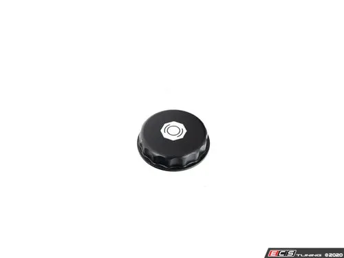 ECS TUNING - Billet Brake Fluid Cap - Black Anodized
