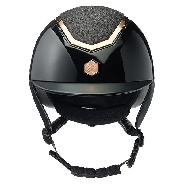 EqX by Charles Owen Kylo Helmet Gloss Black & Rose Gold