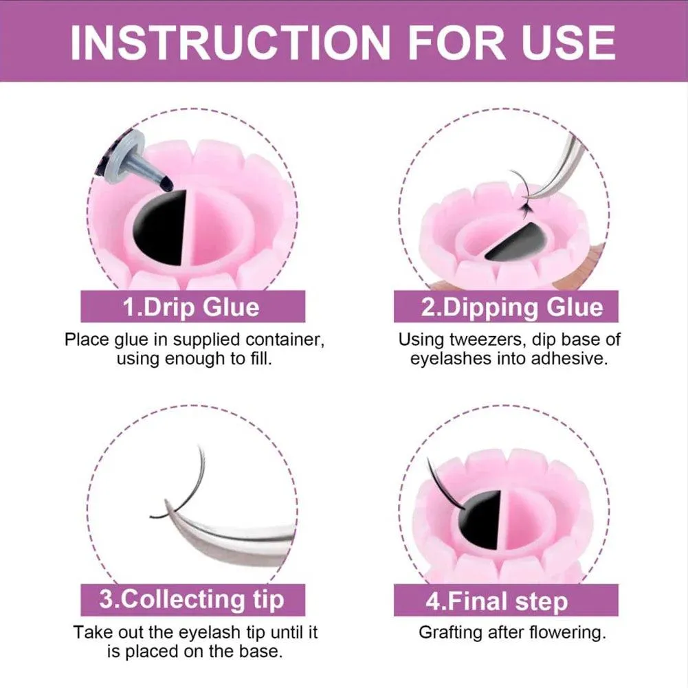 Eyelash & Tattoo Cup Organizer Set: Efficiency & Style Combined