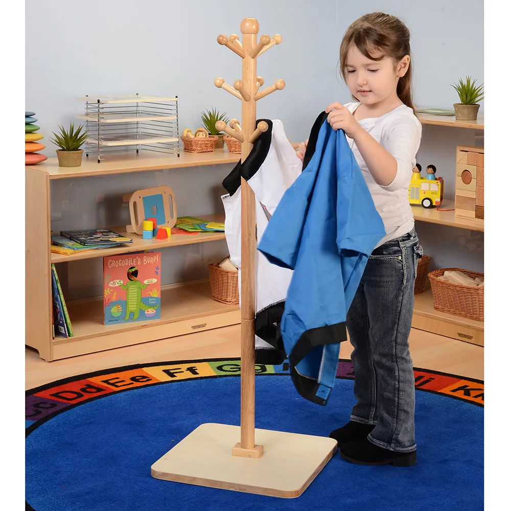 Hardwood E-Z Reach Clothes Tree | Space-Saving Design