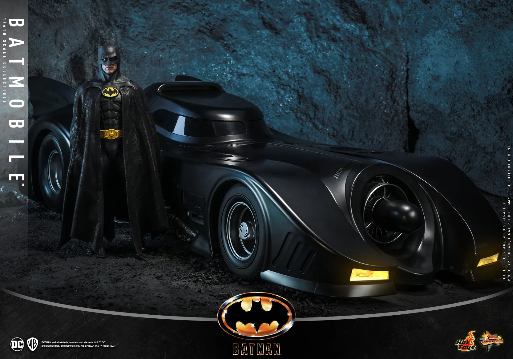 Hot Toys - MMS694 - Batman (1989) - 1/6th scale Batmobile Collectible