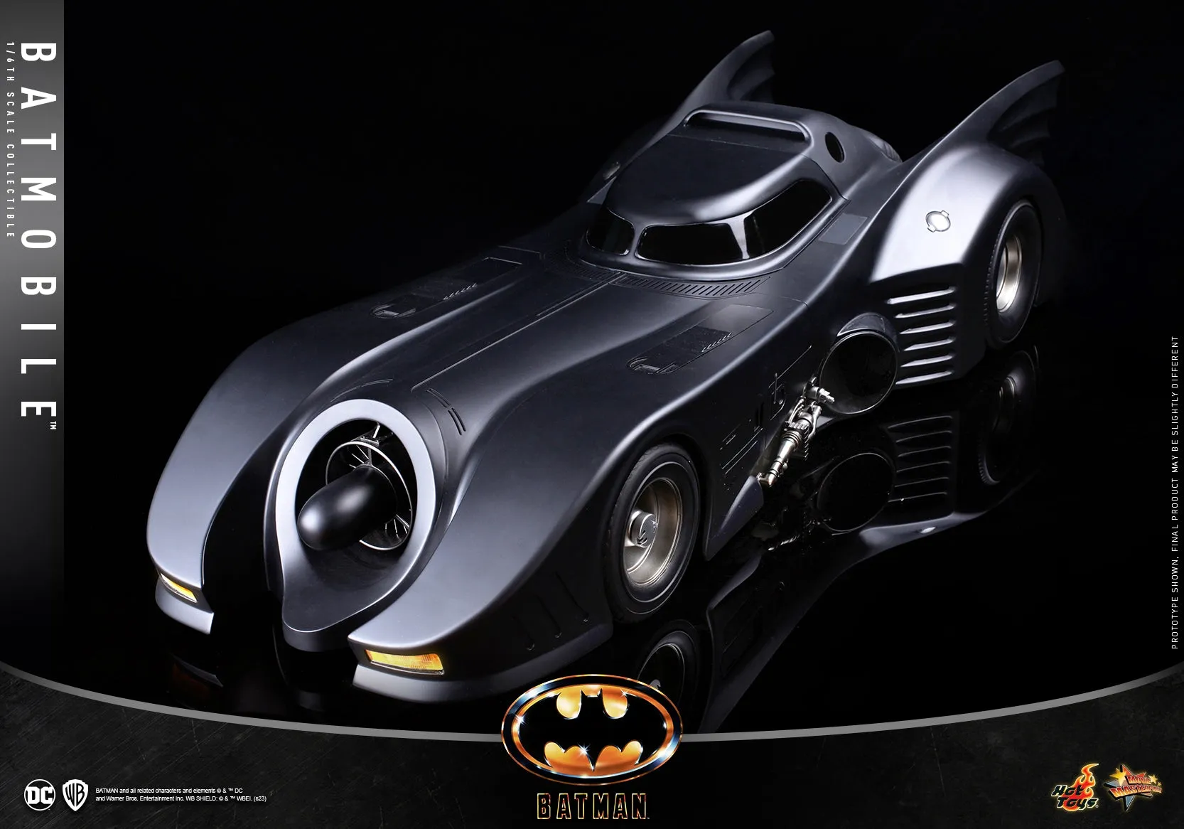 Hot Toys - MMS694 - Batman (1989) - 1/6th scale Batmobile Collectible