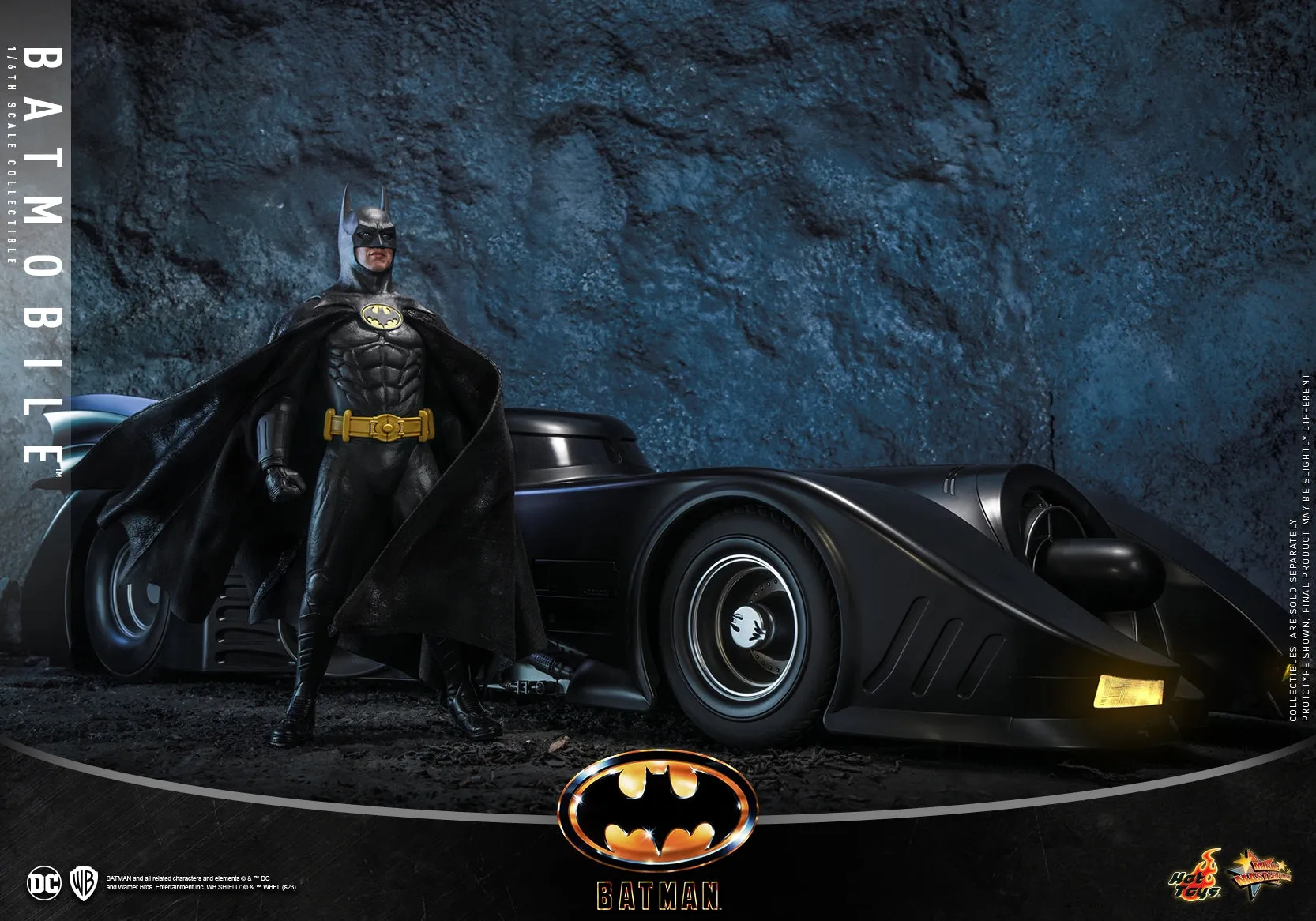 Hot Toys - MMS694 - Batman (1989) - 1/6th scale Batmobile Collectible