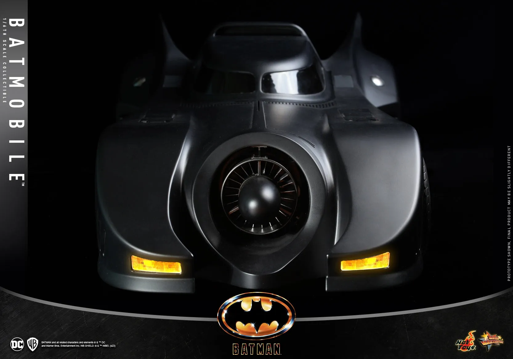 Hot Toys - MMS694 - Batman (1989) - 1/6th scale Batmobile Collectible