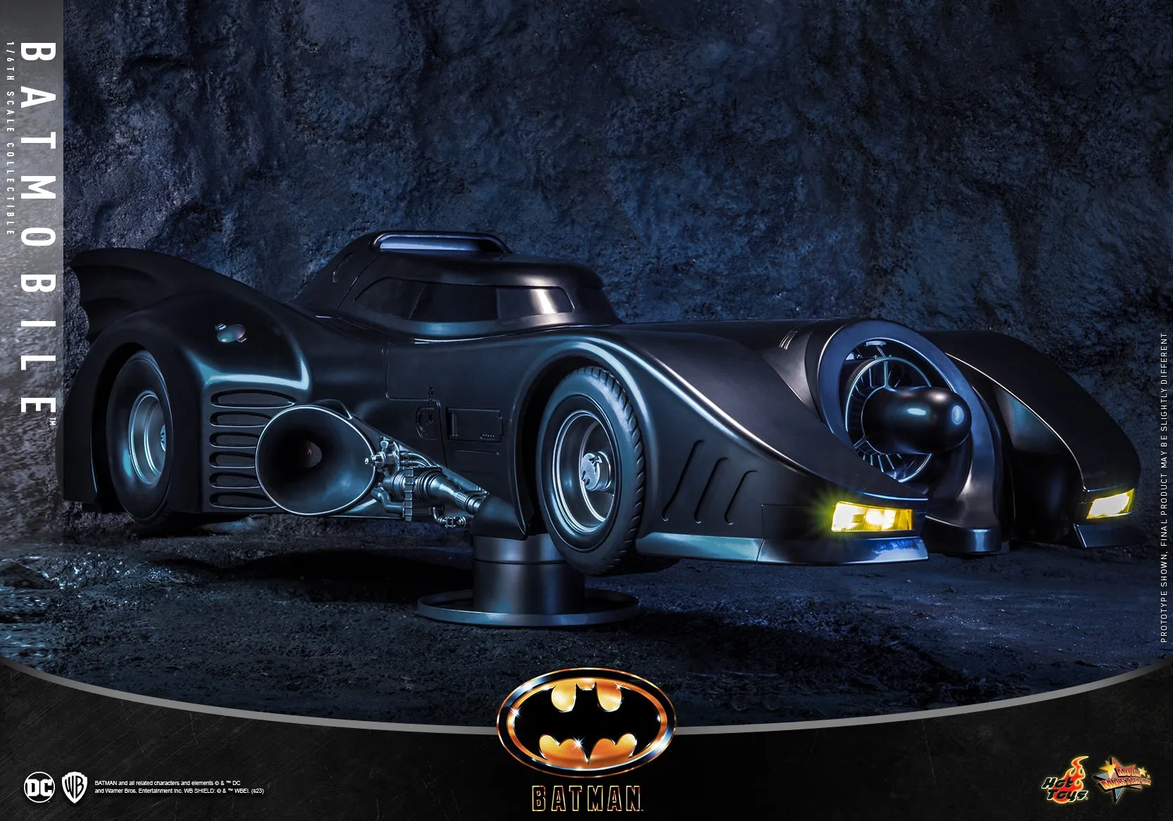 Hot Toys - MMS694 - Batman (1989) - 1/6th scale Batmobile Collectible
