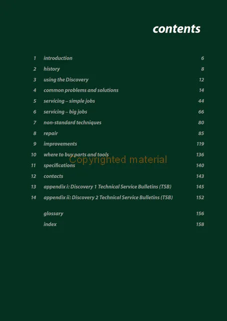 Land Rover Discovery Maintenance and Upgrades Manual&#44; Series 1 and 2