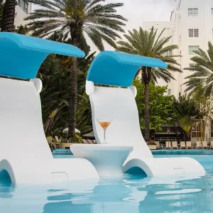 Ledge Lounger Signature Chair Shade - Pool Accessory