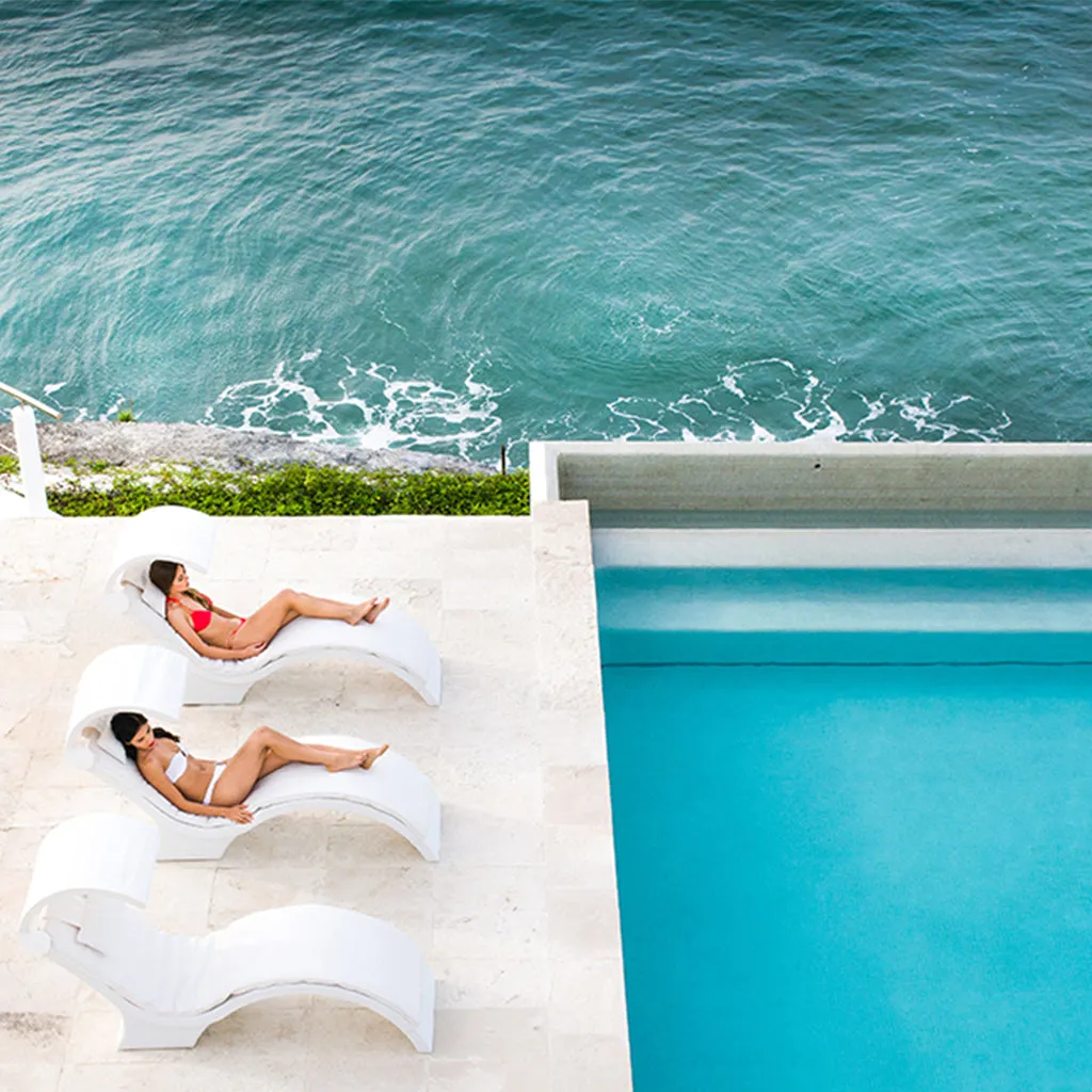 Ledge Lounger Signature Chaise Shade - Pool Accessory