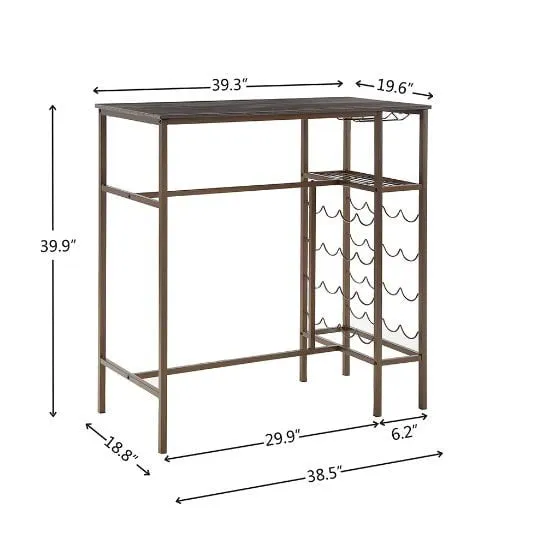 LovelyRLovely 3ps Bar Kitchen Dining Room Set
