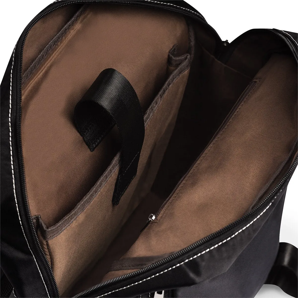 Polka Skulls Shoulder Backpack by Robert Bowen