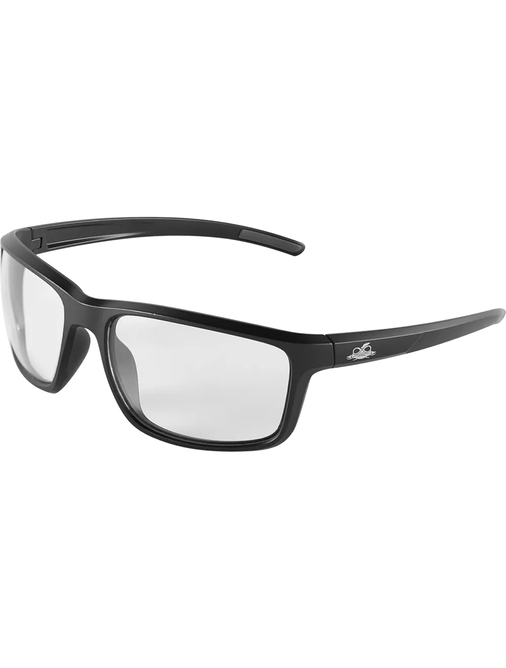 Pompano™ Clear Anti-Fog Lens, Matte Black Frame Safety Glasses - BH2761AF