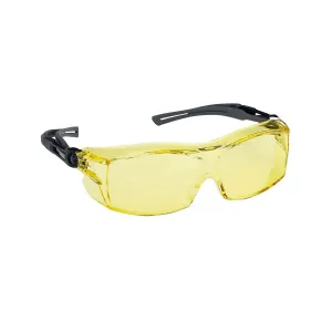 Protective Glasses - Dynamic OTG Extra™ Rimless with Black Temple and 4A Coating (Amber or Smoke), EP750