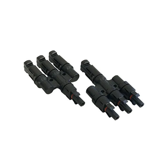 Renogy RNG-CNCT-MC4Y-M - Renogy Solar MC4Y2 Branch Connectors MMMF FFFM Pair, Multicolor