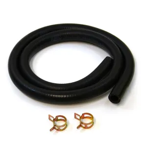 SAAS 1 Metre Oil Resistant Hose 12mm (1/2") ID with Pair of Clamps - SRH12