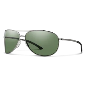 Smith Serpico 2 Sunglasses-Gunmetal/Chromapop Polar Gry Grn